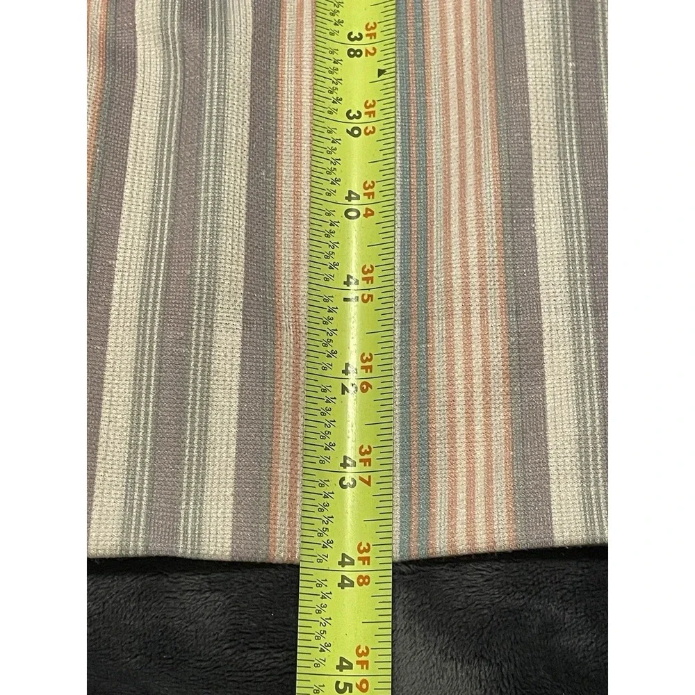 Vintage Striped Maxi Shirt‎ Dress 70s 80s
